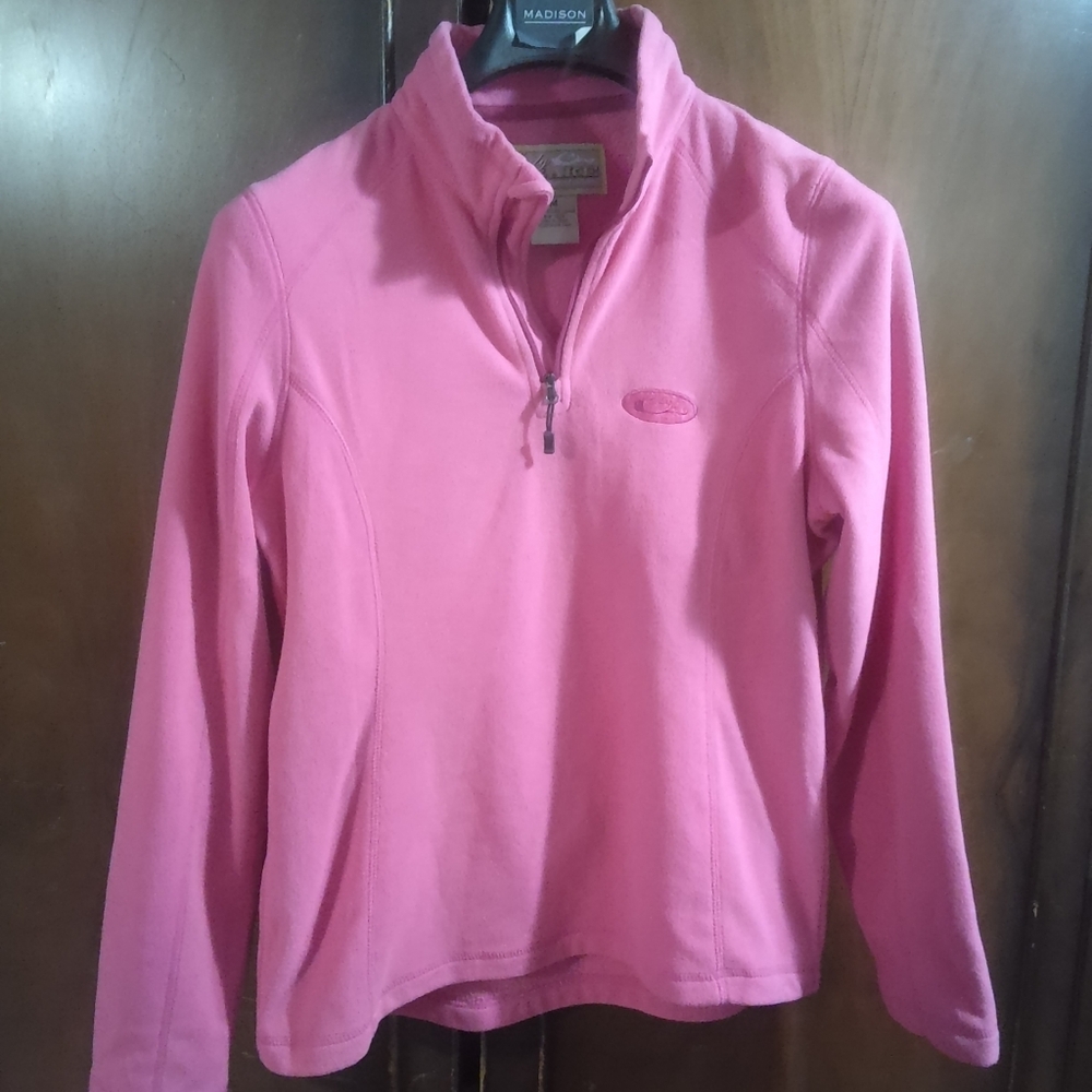 Lady Drake Waterfowl Women's Pink Quarter-Zip Pullover